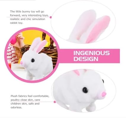 Hopping Walking Rabbit Bunny Toy with Sounds