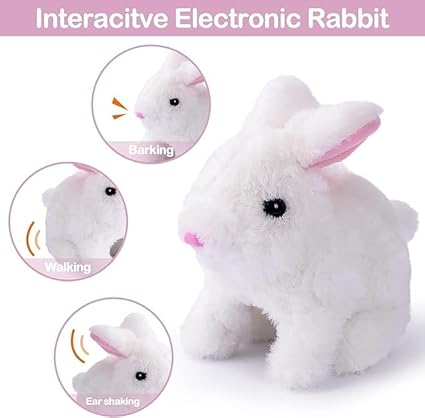 Hopping Walking Rabbit Bunny Toy with Sounds