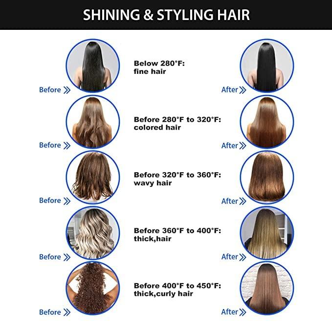 Professional Hair Straightener Comb