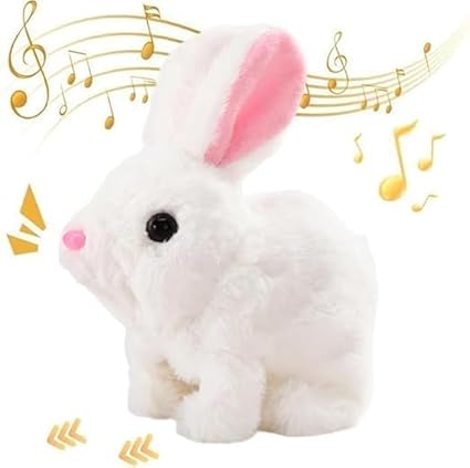Hopping Walking Rabbit  Bunny Toy with Sounds