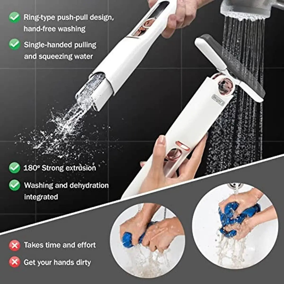 Mini Squeezing Mop