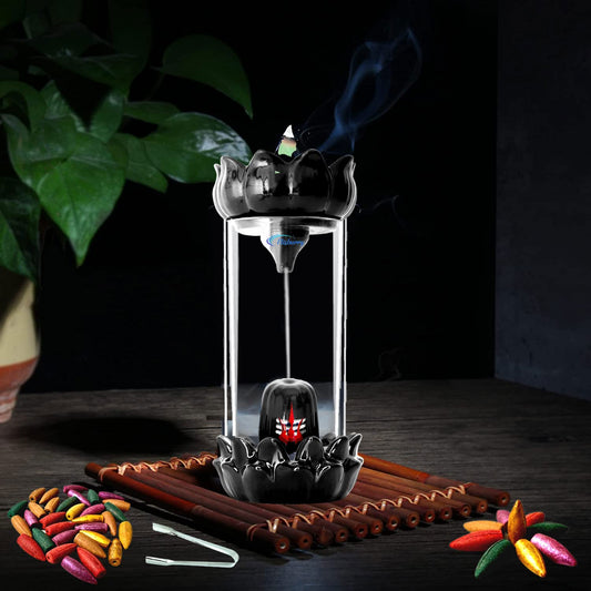Fountain Shivling Incense Burner
